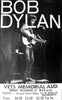 Retro Vintage Music Concert Poster - Bob Dylan Vets Memorial Auditorium - Tallenge Music Collection - Framed Prints