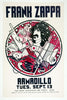 Retro Vintage Music Concert Poster - Frank Zappa - Tallenge Vintage Rock Music Collection - Framed Prints