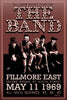 Retro Vintage Music Concert Poster - The Band At Fillmore East - Tallenge Music Collection - Life Size Posters