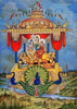 Return Of Lord Ram - Pushpak Vimaan - Ramayan Indian Painting - Canvas Prints