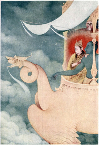 Return Of Rama - Art Prints by Abanindra Nath Tagore