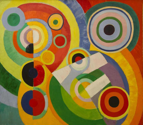 Rhythm Joie De Vivre - Large Art Prints by Robert Delaunay