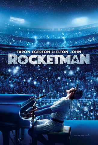 Rocketman - Taron Egerton is Elton John - Hollywood Musical English Movie Poster by Tallenge Store