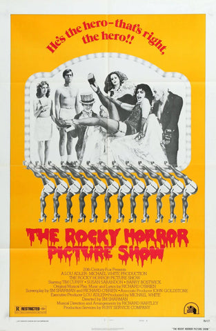 Rocky Horror Picture Show - Hollywood Cult Classic Movie Poster 1 - Large Art Prints by Movie