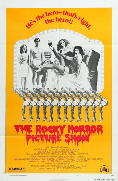 Rocky Horror Picture Show - Hollywood Cult Classic Movie Poster 1 - Life Size Posters
