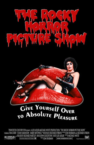 Rocky Horror Picture Show - Tim Curry - Hollywood Cult Classic Movie Poster - Large Art Prints