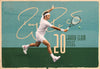 Roger Federer - Tennis Legend - Graphic Art Poster - Canvas Prints