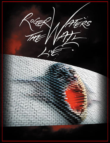 Roger Waters (Pink Floyd) - The Wall Concert Poster - Music Poster - Framed Prints