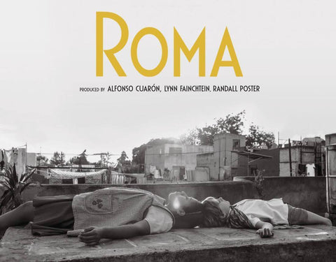 Roma - Alfonso Cuarón - Movie Poster - Canvas Prints by Anna Shay