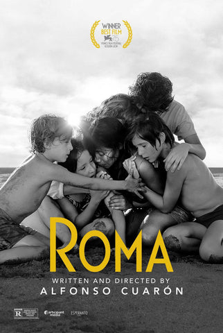 Roma - Hollywood english Movie Poster - Art Prints by Anna Shay
