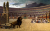 Romans Throw Christians to The Lions - Jean Lyon Gérôme - Framed Prints