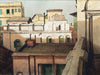 Rooftops 1- Bikas Bhattacharji - Indian Contemporary Art Painting - Framed Prints
