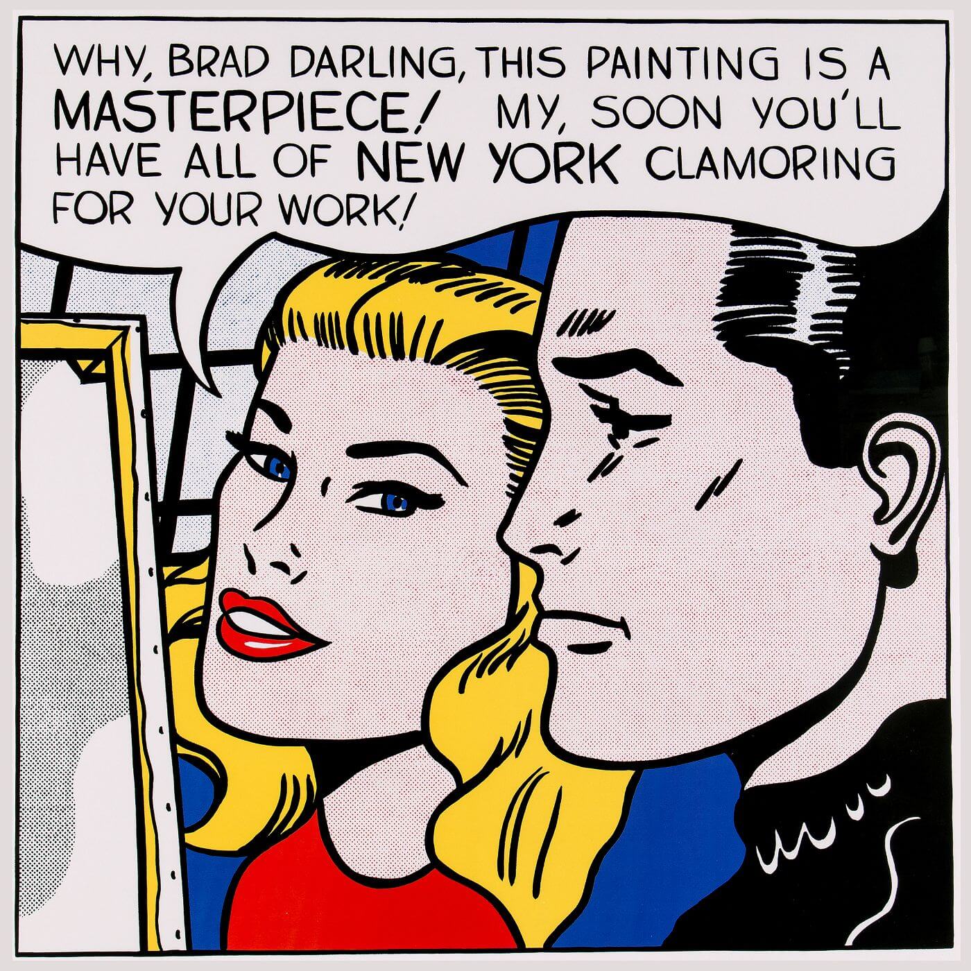 Masterpiece by Roy Lichtenstein | Buy Posters, Frames, Canvas