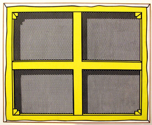 Stretcher Frame with Cross Bars, Plate III – Roy Lichtenstein – Pop Art Painting - Posters