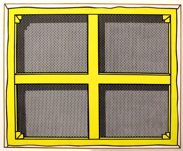 Stretcher Frame with Cross Bars, Plate III – Roy Lichtenstein – Pop Art Painting - Art Prints
