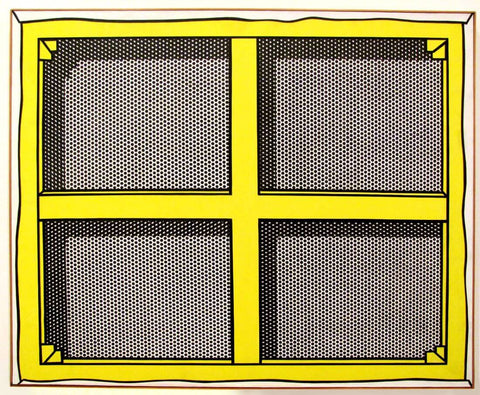 Stretcher Frame with Cross Bars, Plate III – Roy Lichtenstein – Pop Art Painting - Art Prints