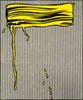 Yellow Brushstrokes – Roy Lichtenstein – Pop Art Painting - Posters