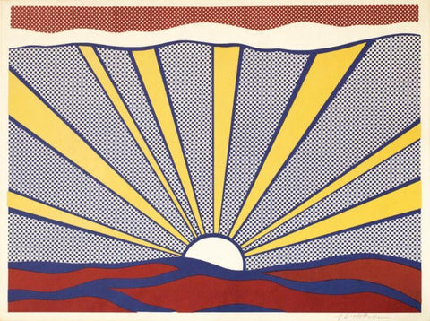 Sunrise - Posters by Roy Lichtenstein