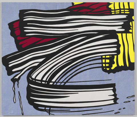 Roy Lichtenstein - Little Big Painting, 1965 - Canvas Prints