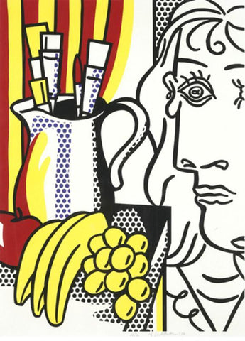 Still Life With Picasso - Life Size Posters by Roy Lichtenstein