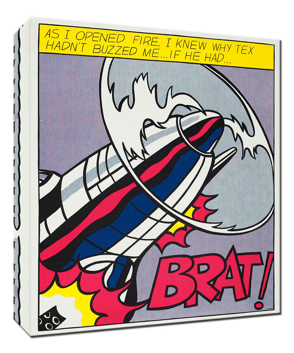 Set Of 3 Roy Lichtenstein Paintings - As I Opened Fire - Gallery