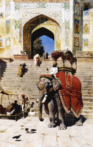 Royal Elephant - Life Size Posters by Edwin Lord Weeks