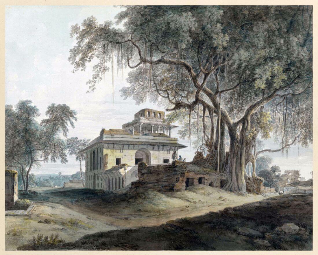 Ruins of Naurattan - Thomas Daniell - Vintage Orientalist