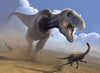 Running with Dinosaurs - Canvas Prints