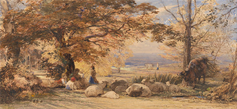 Rustic Contentment - Life Size Posters by Samuel Palmer