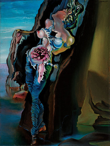 Gradiva ,1931 - Salvador Dali Painting - Surrealism Art by Salvador Dali
