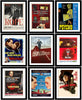 Alfred Hitchcock Greatest Movies Poster Set - Set of 10 Framed Poster Paper - (12 x 17 inches)each