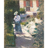 STUDY FOR 'LES DAHLIAS, JARDIN DU PETIT GENNEVILLIERS' -  Gustave Caillebotte - Impressionist Painting - Canvas Prints