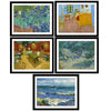 Best Of Vincent van Gogh Paintings (Vol 2) - Set of 10 Framed Poster Paper - (12 x 17 inches)each