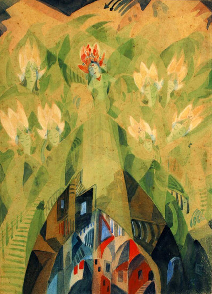 Saat-Bhai Champa - Gaganendranath Tagore - Bengal School - Indian Art Painting - Canvas Prints
