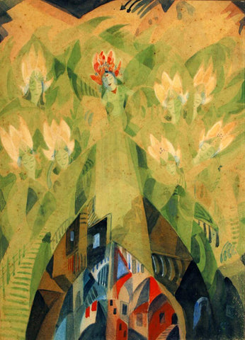 Saat-Bhai Champa - Gaganendranath Tagore - Bengal School - Indian Art Painting - Art Prints