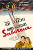 Saboteur- Alfred Hitchcock - Classic Hollywood Suspense Film Poster - Art Prints