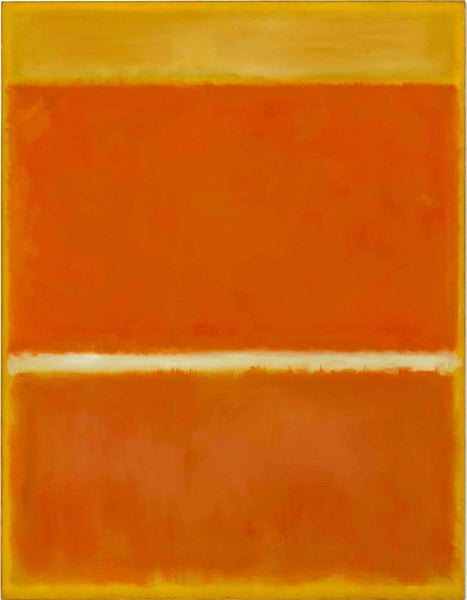 Saffron - Mark Rothko Color Field Painting - Art Prints