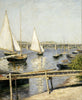 Sailing Boats at Argenteuil - Canvas Prints