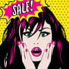 Sale! Sale! Sale! - Framed Prints