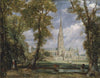 Salisbury Cathedral From The Bishop's Garden - Posters
