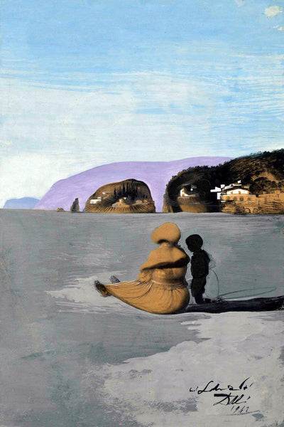 Adolescence(Adolescencia) - Salvador Dali Painting - Surrealism Art - Canvas Prints