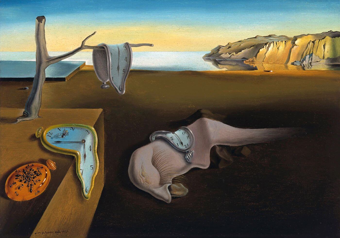 The Persistence of Memory - Large Art Prints by Salvador Dali