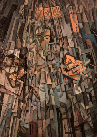 Cubist (Self Portrait) - Large Art Prints by Salvador Dali