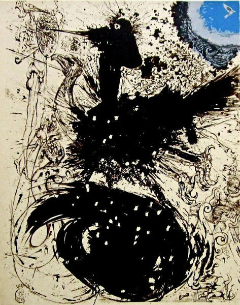 Les Chimeres - Lithograph From The Catalog of the Graphic Works By Salvador Dali - Posters