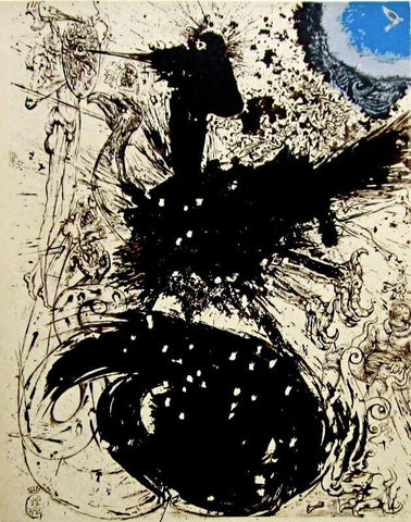 Les Chimeres - Lithograph From The Catalog of the Graphic Works By Salvador Dali - Posters