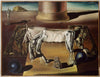 Invisible Sleeping Woman,Horse, Lion ( Mujer dormida invisible, caballo, león) - Salvador Dali Painting - Surrealism Art - Life Size Posters