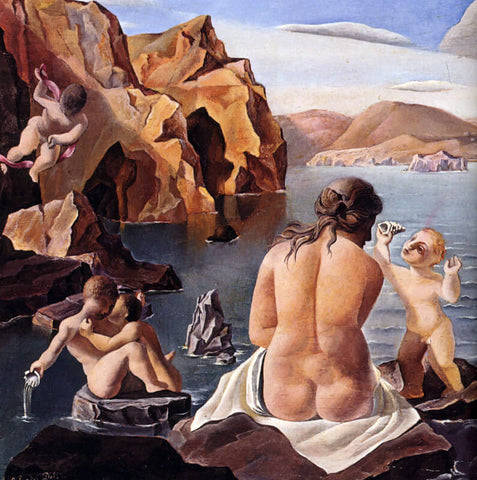 Venus And Cupids By Salvador Dali by Salvador Dali