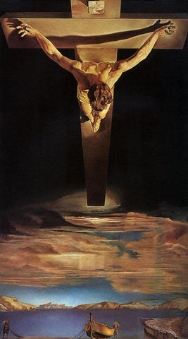 Christ of St.John of the Cross by Salvador Dali