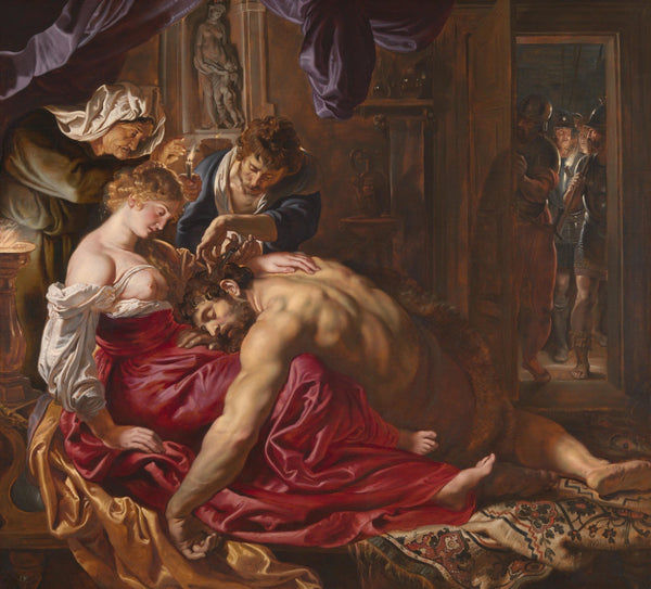 Samson and Delilah - Large Art Prints