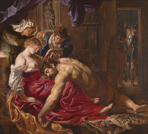 Samson and Delilah - Large Art Prints by Peter Paul Rubens